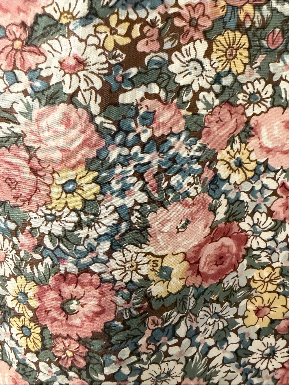 Vintage MIA 100% Silk Floral Blouse | Romantic Silk Button-Up Shirt L - Picture 5 of 5